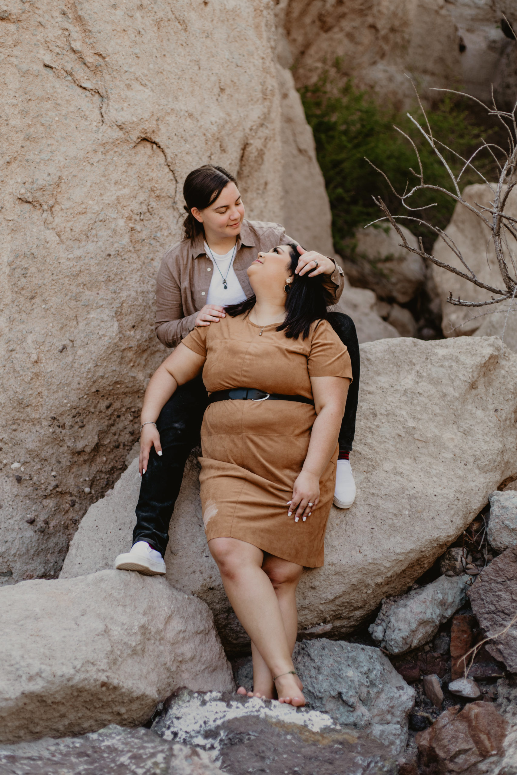 Couples Session in Tuff Canyon
